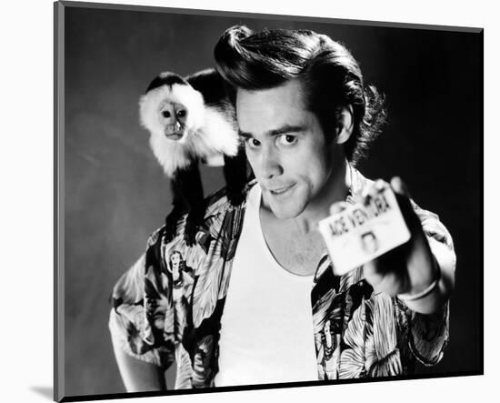 Jim Carrey-null-Mounted Photo