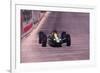 Jim Clark Driving a Lotus, Monaco Grand Prix, 1964-null-Framed Photographic Print