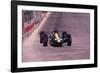 Jim Clark Driving a Lotus, Monaco Grand Prix, 1964-null-Framed Photographic Print