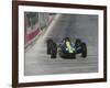 Jim Clark in Lotus Climax, 1964 Monaco Grand Prix.-null-Framed Photographic Print