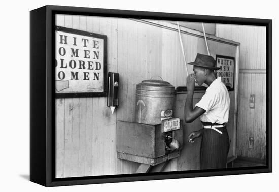 Jim Crow Laws, 1939-Russell Lee-Framed Stretched Canvas