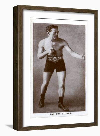 Jim Driscoll, Welsh Boxer-null-Framed Giclee Print