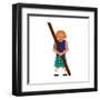 Jim from Aberdeen-Tosh-Framed Art Print