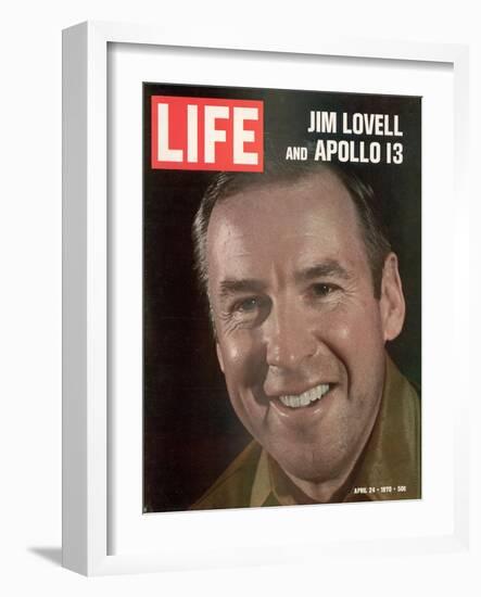 Jim Lovell, April 24, 1970-Ralph Morse-Framed Photographic Print