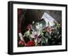 Jim Morrison's Grave at Pere Lachaise Cemetery, Paris, France, Europe-Godong-Framed Photographic Print