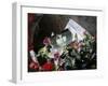 Jim Morrison's Grave at Pere Lachaise Cemetery, Paris, France, Europe-Godong-Framed Photographic Print