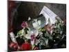 Jim Morrison's Grave at Pere Lachaise Cemetery, Paris, France, Europe-Godong-Mounted Photographic Print