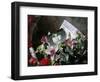 Jim Morrison's Grave at Pere Lachaise Cemetery, Paris, France, Europe-Godong-Framed Photographic Print