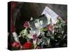 Jim Morrison's Grave at Pere Lachaise Cemetery, Paris, France, Europe-Godong-Stretched Canvas