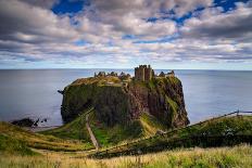 Dunnottar Castle Outside of Stonehaven, Aberdeenshire, Scotland, United Kingdom, Europe-Jim Nix-Framed Photographic Print