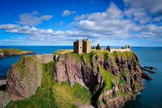 Dunnottar Castle Outside of Stonehaven, Aberdeenshire, Scotland, United Kingdom, Europe-Jim Nix-Photographic Print