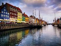 Evening at Nyhavn, Copenhagen, Denmark, Scandinavia, Europe-Jim Nix-Photographic Print