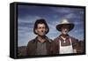 Jim Norris and Wife Homesteaders in Pie Town New Mexico. Oct, 1940-null-Framed Stretched Canvas
