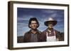 Jim Norris and Wife Homesteaders in Pie Town New Mexico. Oct, 1940-null-Framed Photo