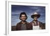 Jim Norris and Wife Homesteaders in Pie Town New Mexico. Oct, 1940-null-Framed Photo