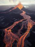 Puu Oo Crater Erupting-Jim Sugar-Photographic Print