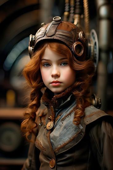 Steampunk Girl Small Steampunk Girl Small