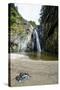 Jimenoa Uno Waterfall, Jarabacoa, Dominican Republic, West Indies, Caribbean, Central America-Michael Runkel-Stretched Canvas