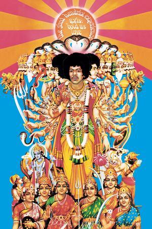 JIMI HENDRIX MUSIC 241431 AXIS BOLD AS LOVE POSTER 24x36 