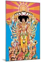 Jimi Hendrix – Axis Bold as Love-null-Mounted Standard Poster