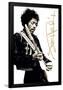 Jimi Hendrix – B&W-null-Framed Standard Poster