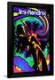 Jimi Hendrix - Guitar Solo-null-Framed Blacklight Poster