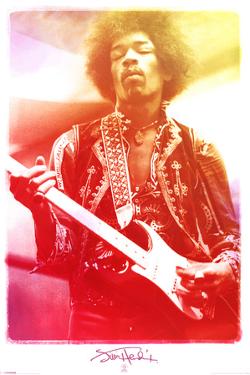 Jimi Hendrix Legendary Music Poster Print Jimi Hendrix Legendary Music Poster Print