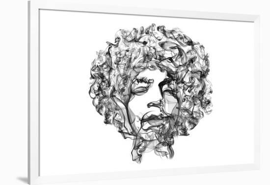 Jimi Hendrix-O.M.-Framed Art Print