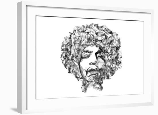 Jimi Hendrix-O.M.-Framed Giclee Print