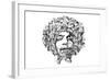 Jimi Hendrix-O.M.-Framed Giclee Print