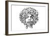 Jimi Hendrix-O.M.-Framed Giclee Print