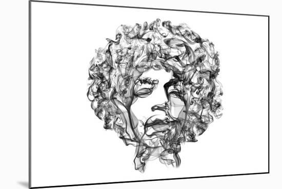 Jimi Hendrix-O.M.-Mounted Giclee Print