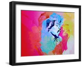 Jimi Hendrix-Nelly Glenn-Framed Art Print