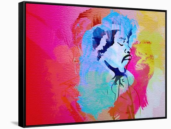 Jimi Hendrix-Nelly Glenn-Framed Stretched Canvas