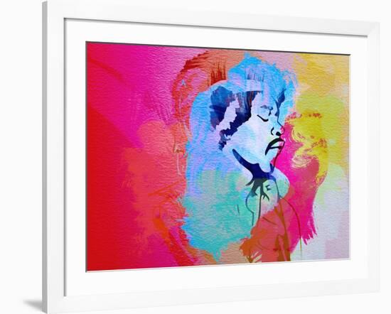 Jimi Hendrix-Nelly Glenn-Framed Art Print