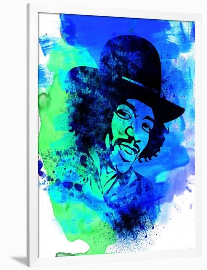 Jimi Hendrix-Nelly Glenn-Framed Art Print