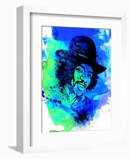 Jimi Hendrix-Nelly Glenn-Framed Art Print