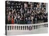 Jimmy Carter's 1976 Inauguration East Portico of the U. S. Capitol-null-Stretched Canvas