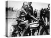 Jimmy Guthrie on Norton Motorcycle, Isle of Man Senior TT Race, 1932-null-Stretched Canvas