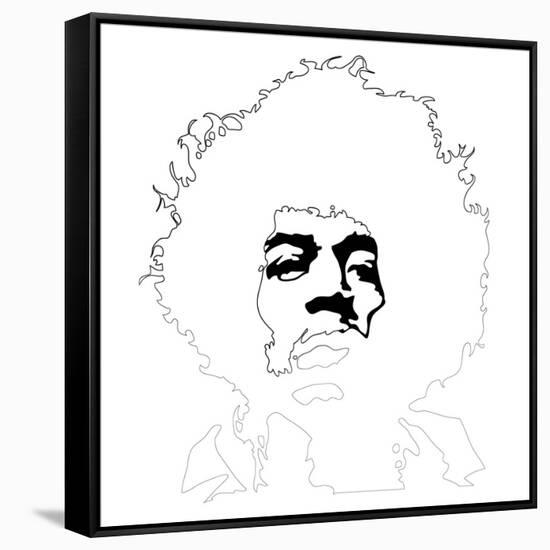 Jimmy Hendrix I-Logan Huxley-Framed Stretched Canvas