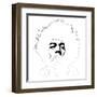 Jimmy Hendrix I-Logan Huxley-Framed Art Print