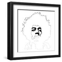 Jimmy Hendrix I-Logan Huxley-Framed Art Print