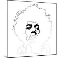 Jimmy Hendrix I-Logan Huxley-Mounted Art Print