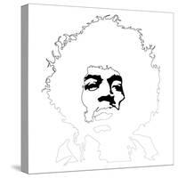 Jimmy Hendrix I-Logan Huxley-Stretched Canvas