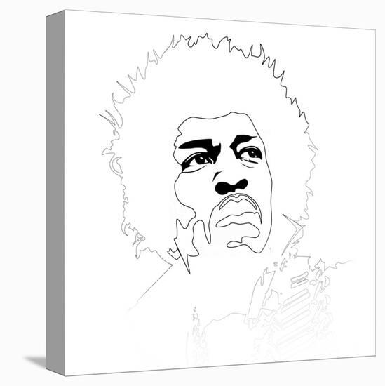 Jimmy Hendrix-Logan Huxley-Stretched Canvas