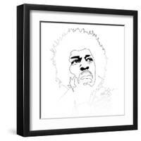 Jimmy Hendrix-Logan Huxley-Framed Art Print