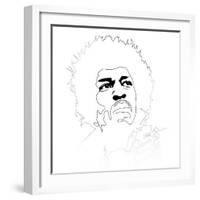 Jimmy Hendrix-Logan Huxley-Framed Art Print