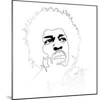 Jimmy Hendrix-Logan Huxley-Mounted Art Print