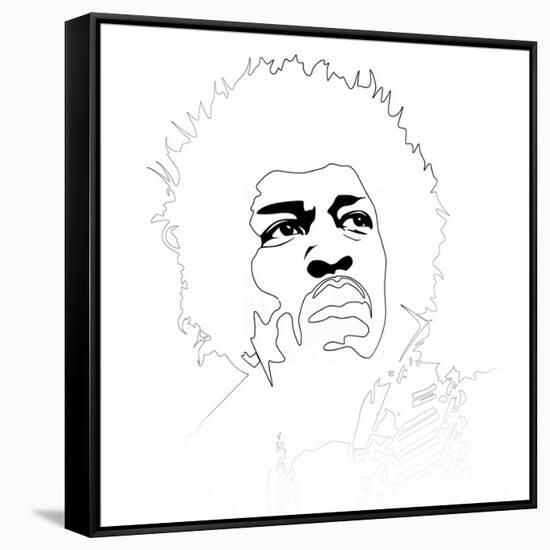 Jimmy Hendrix-Logan Huxley-Framed Stretched Canvas