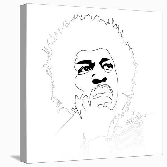 Jimmy Hendrix-Logan Huxley-Stretched Canvas